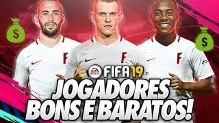 JOGADORES BONS E BARATOS PARA O MODO CARREIRA - FIFA 19