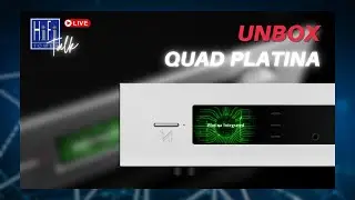 🔴 HIFI TOWER TALK Unboxing the QUAD Platina, the top-of-the-line flagship amplifier, for the firs...
