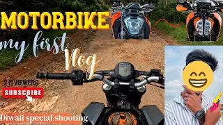 My firs Blog Diwali special Bike video shooting and little bit bike Modification#motoblog #ownvoice 
