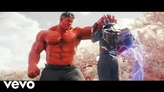NO ERA AMOR (Super Slowed) | Red Hulk Vs Captain America [4K]