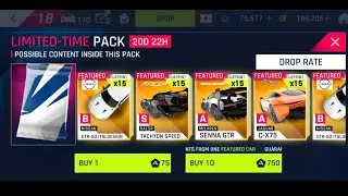 Asphalt 9 - Around the World I Packs - Buying Blueprints to Star Up Italdesign, Senna GTR, Tachyon