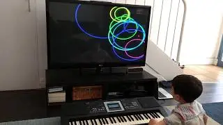 Python-based MIDI Keyboard Visualisation