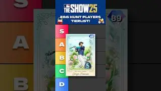 Egg Hunt Players Tierlist 🥚 Who are your favourite Egg Hunt series players in MLB The Show 25?
