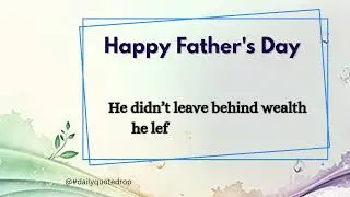 Best FATHER'S Day quotes @motivationalquotedrops