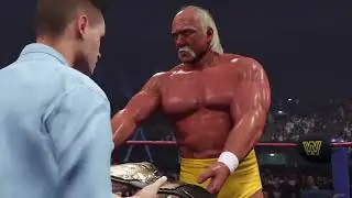 WWE W2K24 : Hulk Hogan vs Bad News Brown  (WWF Championship 1989)