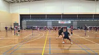 Chibi Barely Lethal vs UBS Simply Furious (MD2) - Badminton Veterans 2025 (Albury/Wodonga)