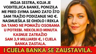 Sestra Me Ismijala Za 140€—Podigla Sam 39 Milijuna€ I Cijela Banka Se Smrznula