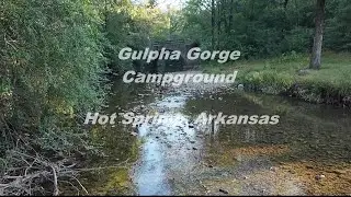 Gulpha Gorge Campground in Hot Springs Arkansas