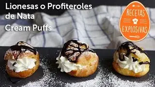Lionesas - Profiteroles - F&aacute;cil - Recetas Explosivas
