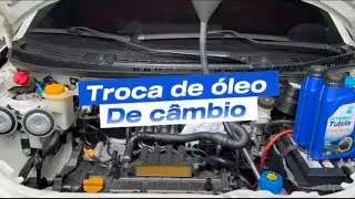 Troca de &oacute;leo do c&acirc;mbio feito em casa