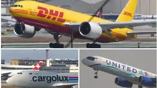 plane spotting Back to Back takeoff and landing plane view 💥✈️🔥