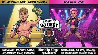 Tommy Richman vs. P!nk - Million Dollar Baby x Who Knew (MASHUP by DJ Oboy)