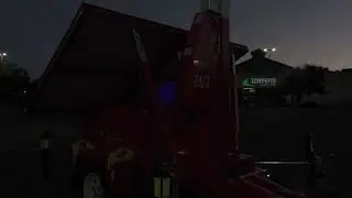 Caught in the act! Solar-powered security trailer.