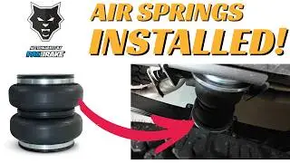 Pacbrake Air Spring Installation on Ford F-150 | Rear Air Suspension Upgrade for Towing