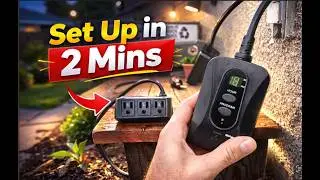 Umbrella Property Services | Light Knights - How to program a Woods 50016WD Digital Block Timer