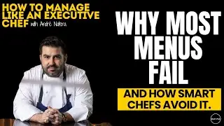 How Great Chefs Build Menus That Actually Sell