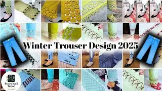 |Winter Trouser Design 2025|Latest New Pant Palazzo Deisgn 2025|Board Wali Tailor 