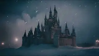 Howling Blizzard in a Fairy Castle. Sounds of Snowstorm for Sleep. Relaxing Ambience of Winter Winds