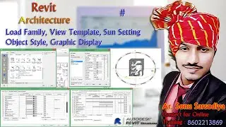Revit Family | View Template | Object Style | Graphic Display and Sun Settings | Revit Architecture