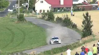 R. Consani - Barum Rally 2015 CRASH, J. Kopecky in troubles.