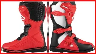 Great product -  Answer Racing 446646 Powersports Motocross Protection Gear: AR1 Boots, Black/Red, S
