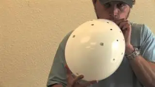 Expanding the universe on a balloon