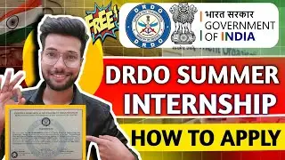 DRDO  Internship 2025 | How To Apply DRDO Internship 2025 | Step by Step Guide Eligibility Stipend