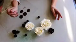 Chocolate roses