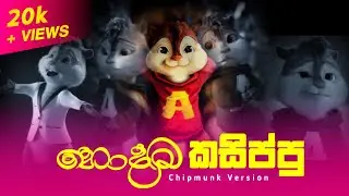 Hodama Kasippu (හොදම කසිප්පු) | Chipmunk Version | Lyrics Video | Visha Recodz