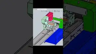 Pillow packing machine with upper film||3Dmodel design||#0001#Model#equipment#mechanical