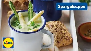 Einfache Spargelsuppe | 6 Zutaten | Kochen einfach leicht gemacht | Lidl Kochen