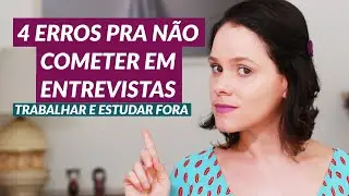 Entrevista de pós-graduação, bolsa de estudos, estágio ou trabalho no exterior - Partiu Intercâmbio