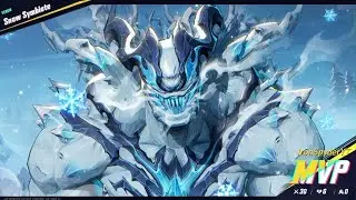 Freezing the competition as Snow Symbiote Venom in Marvel Rivals!