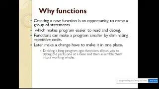 Whyfunctions
