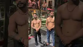 Bhai Loni sa aya hai mara sath gym karna \\workout after posing videos / #motivation #bestbody 