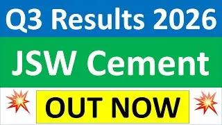 JSW Cement q3 results 2026 | JSW Cement results today | JSW Cement Share News | JSW Cement Share