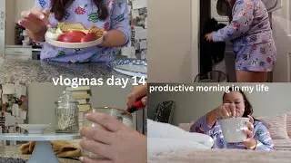 14-й день Vlogmas | Продуктивное утро в моей жизни