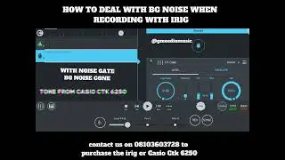 Getting rid of background noise with fl mobile 😋😋