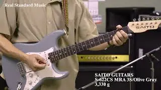 SAITO GUITARS S-622CS MRA 3S/Olive Gray.