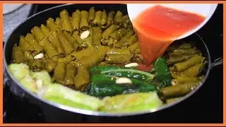 Healthy Stuffed Grape Leaves | Dolma | Cabbage | Chard |
