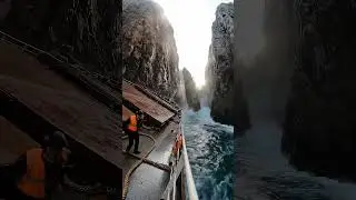 We Watched a Mountain of Ice Collapse Into The Ocean (RAW FOOTAGE) 🧊  #dreamarithm  #uk
