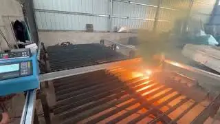 cnc portable gantry plasma cutting machine 01 1#cncplasma #cncplasmacutting #cncplasmacutter