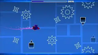 Pink Cloud Layout - Geometry Dash