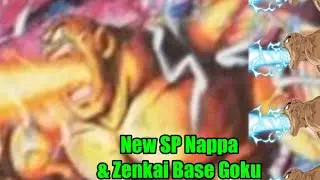 New Sparking Nappa & Zenkai Base Goku V-Jump Scans Of September 2021 In Dragon Ball Legends