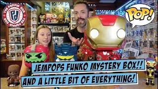 FUNKO POP MYSTERY BOX UNBOXING! $65 JEMPOPS OVER VALUE! Plus a little bit of everything!!