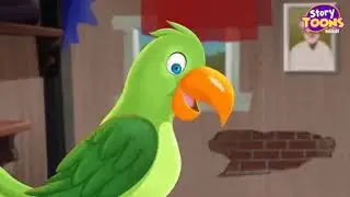 MAGIC PARROT |Hindi Kahani | Moral stories | luckytime