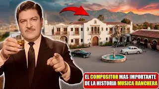 Asi FUE la LUJOSA VIDA de JOSE ALFREDO JIMENEZ - Mansiones, Carros, Historia