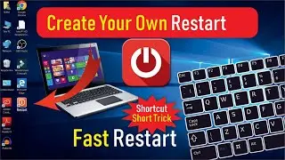 How to Create Restart Shortcut in Windows 10/Windows 11 / One Click Restart Shortcut