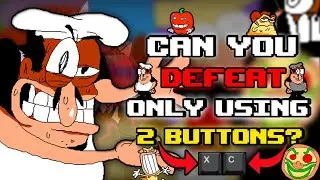 Pizza Tower Bosses, using ONLY ATTACK AND PARRY? Without Moving. It is possible to Beat All of Them?