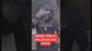 Eminem Paying Homage to Biggie,2pac and Proof With This killer Verse #shorts #eminem
